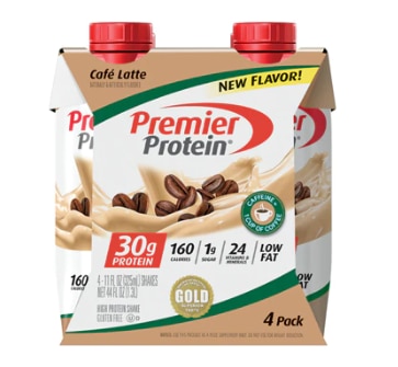 Premier Protein 30g Protein Shakes Cafe Latte