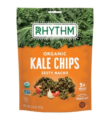 Rhythm Superfoods Kale Chips Zesty Nacho