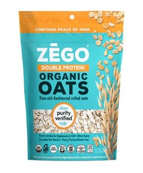 Zego Organic Oats Double Protein