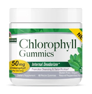 Nature's Answer Chlorophyll Gummies Natural Peppermint