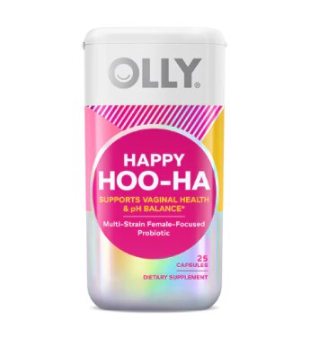 Olly Happy Hoo-Ha Multi-Strain Female-Focused Probiotic