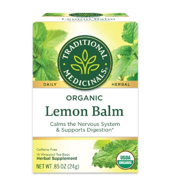 Traditional Medicinals Herbal Tea Organic Lemon Balm