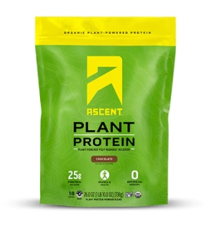 Ascent Organic Plant Protein Chocolate