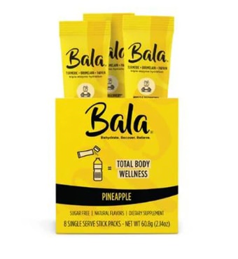 Bala Total Body Wellness Pineapple Drink Stiks