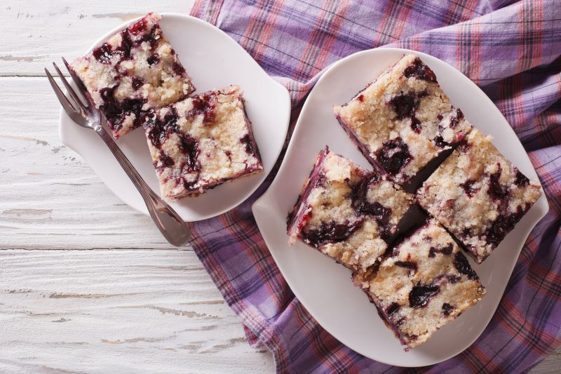 Blueberry Buckle Cake
