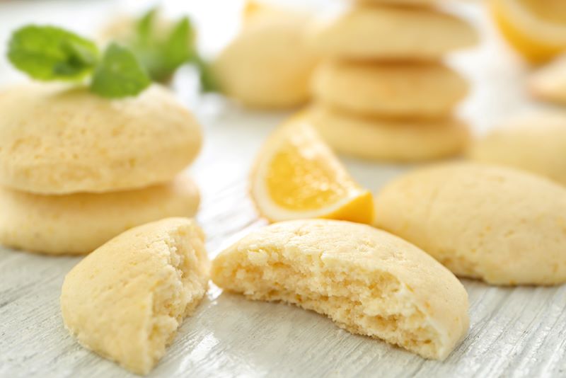 Glazed Lemon Ricotta Cookies
