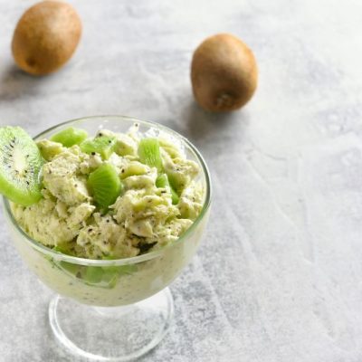 Kiwi Desert: Coconut Milk Sorbet