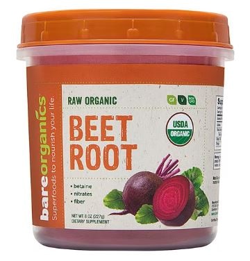 BareOrganics Raw Organic Beet Root Powder