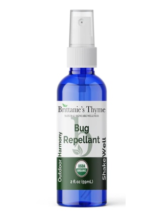 Brittanie's Thyme Organic Essential Oil Bug Repellent Citronella & Deet Free Brittanie's Thyme Organic Essential Oil Bug Repellent Citronella & Deet Free