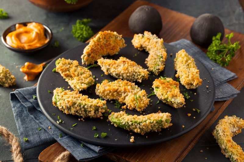 Crispy Baked Avocado Fries