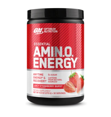 Optimum Nutrition Essential AMIN.O. Energy Juicy Strawberry Burst