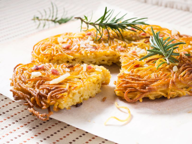 Vegan Spaghetti Pie