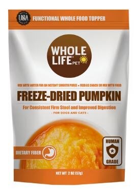 Whole Life Pet Nature's Remedy Freeze-Dried Pumpkin Powder for Dogs & Cats