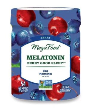 MegaFood Melatonin Berry Good Sleep Gummies