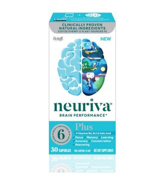 Neuriva Plus Capsules Natural Brain Performance Supplement