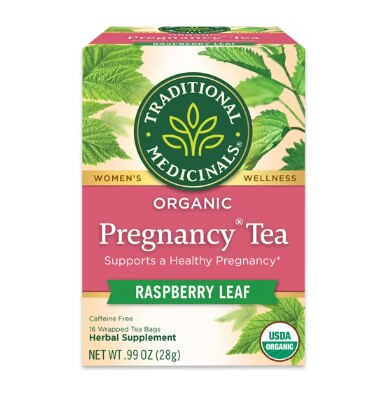 Traditional Medicinals Organic Pregnancy Herbal Tea Rasberry Leaf