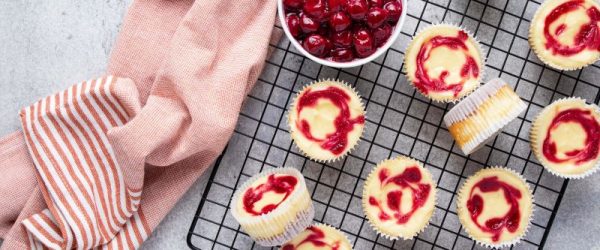 Cherry Mini Cheesecakes Recipe
