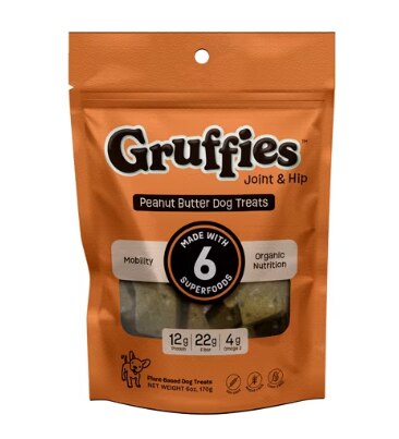 Green Gruff Gruffies Joint & Hip Functional Peanut Butter Dog Treats