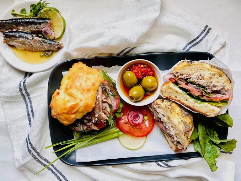 Powerhouse Sardine Sandwich