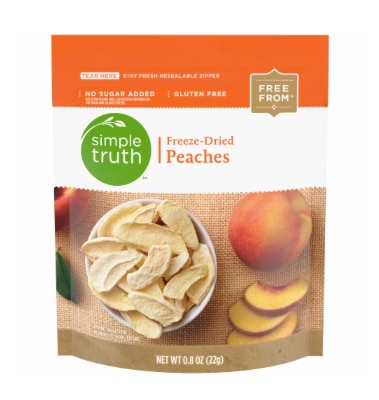 Simple Truth Freeze-Dried Peaches