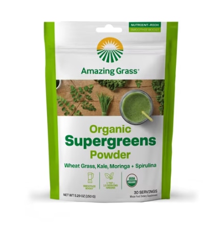 Amazing Grass Organic SuperGreens Powder