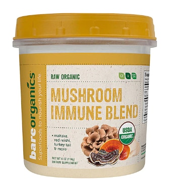 BareOrganics Mushroom Immune Blend Raw