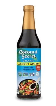 Coconut Secret Soy Free Organic Coconut Aminos Seasoning Sauce & Marinade