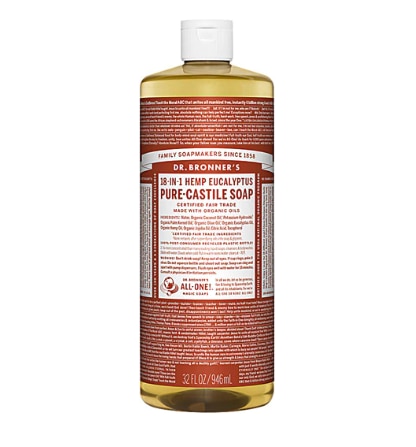 Dr. Bronner's Pure Castile Liquid Soap Hemp Eucalyptus