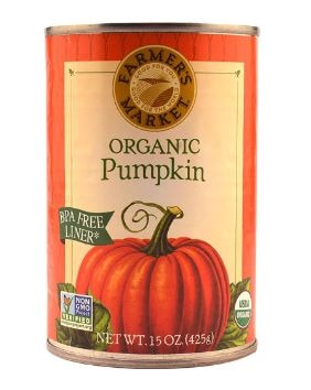 Farmer's Market Organic Pumpkin Puree