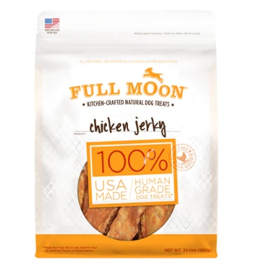 Full Moon Kitchen-Crafted Natural Dog Treats Jerky Chicken