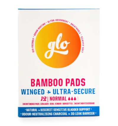 Glo Organic Bamboo Pads with Wings