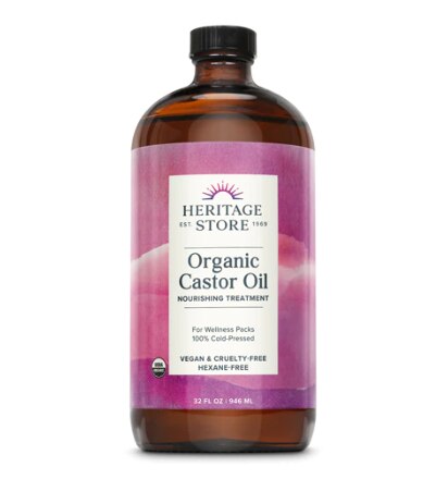 Heritage Store Organic Castor Oil