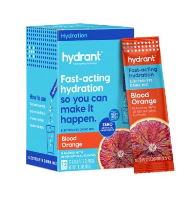 Hydrant Hydrate Electrolyte Drink Mix Blood Orange