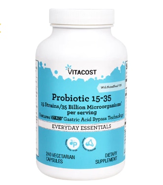 Vitacost Probiotic 15-35 15 Strains -- 35 billion CFU