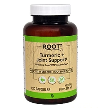 Vitacost-Root2 Turmeric + Joint Support Featuring CurcuWIN