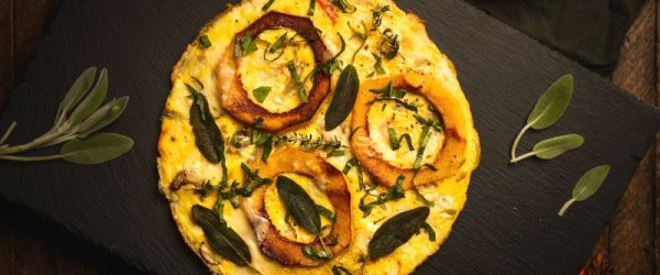 Vegetable Frittata Recipe: Squash & Sage