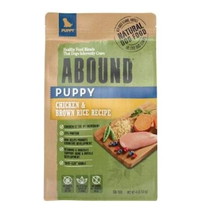 Abound Chicken & Brown Rice Puppy Food