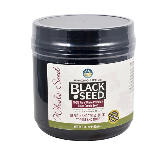 Amazing Herbs Whole Black Cumin Seed