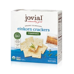 Jovial Sourdough Einkorn Crackers