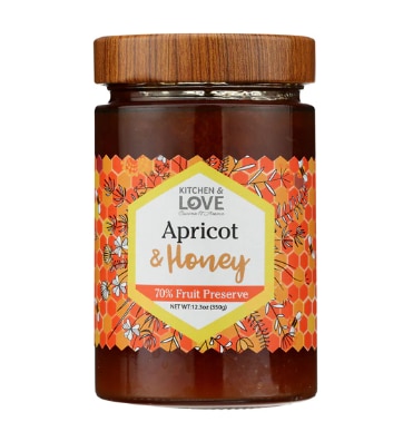 Kitchen & Love Preserves Apricot & Honey
