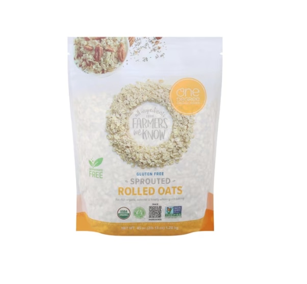 One Degree Organic Foods Sprouted Rolled Oats