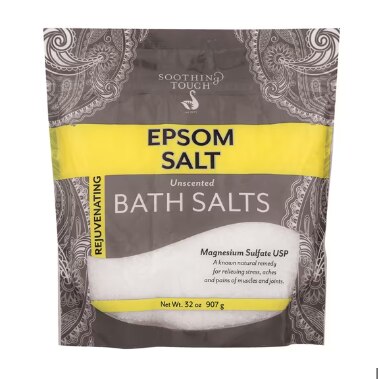 Soothing Touch Bath Salts Unscented Epsom Salt