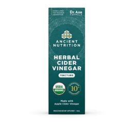Ancient Nutrition Organic Herbal Cider Vinegar Tincture