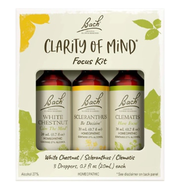 Bach Original Flower Remedies Clarity Of Mind