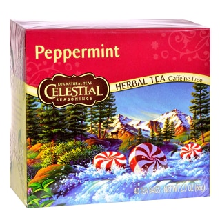 Celestial Seasonings Herbal Tea Caffeine Free Peppermint