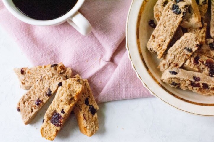 Cherry Almond Biscotti