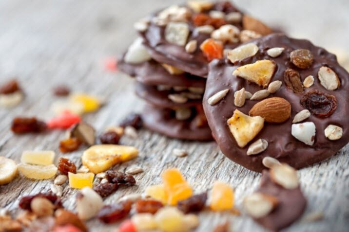 Chocolate Bark Holiday Cookies