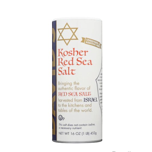 David's Kosher Red Sea Salt Unrefined & Additive Free