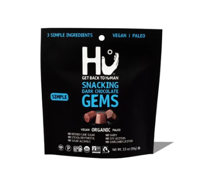 HU Organic Vegan Dark Chocolate Gems