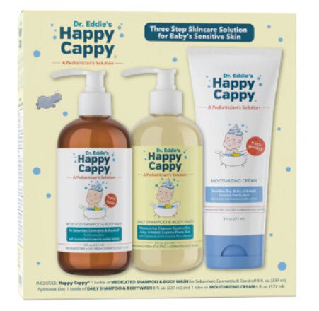 Happy Cappy Baby Sensitive Skincare Solution Gift Set